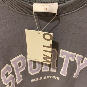 WILO Sweatshirt and Shorts Outfit